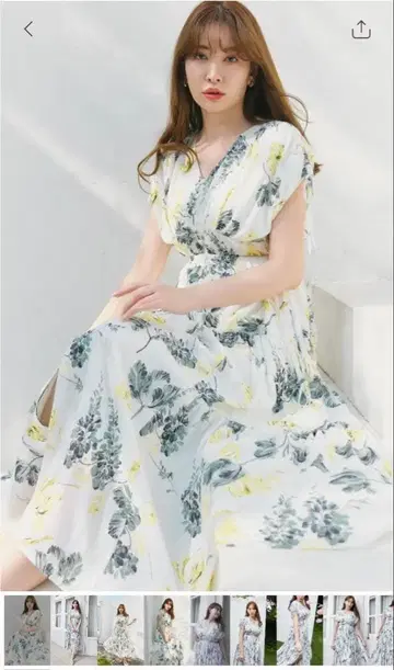 herlipto Full Of Love Long Dress lemon