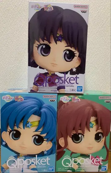 세일러문 Qposket 피규어 3개 묶음 판매