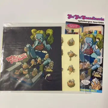 스피츠 1999년 고스카 한정판 스티커 티켓 반권