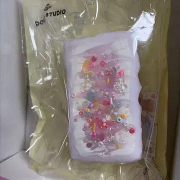 새상품 브랜드 DOROstudio 크림 진흙 느낌 라떼 아트 퍼플