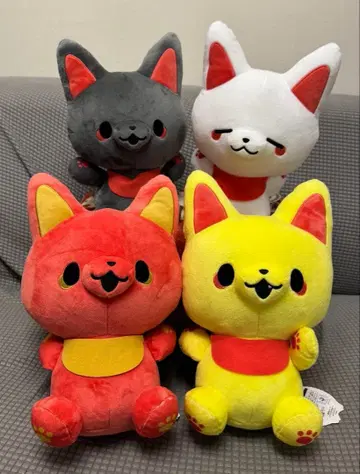 신님 여우와 샐러리맨 BIG 봉제 인형 4체 세트