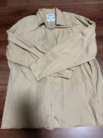 YAECA 베이지 긴팔 셔츠 L