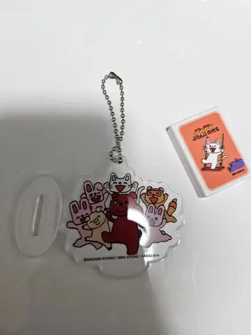 논탄 아크릴 키링