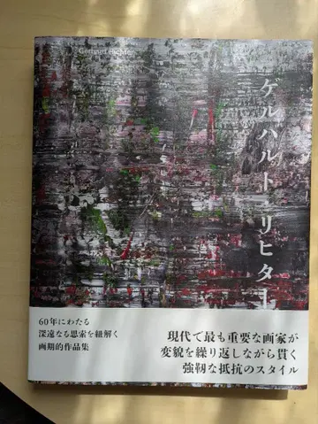 게르하르트 리히터 Gerard Richter 공식 도록 파랑 환사 도서