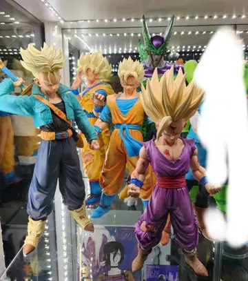 초특가 드래곤볼 손오반 MSP 피규어 제일복권 5체 세트 풀 리페인트