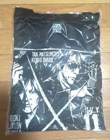 B'z SHOWCASE 2017 필살 히오키진 티셔츠 M 사이즈