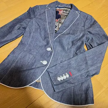 데님 테일러드 자켓