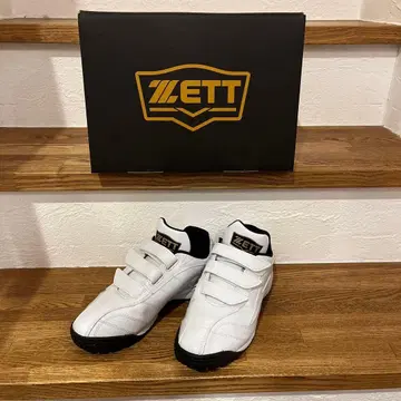ZETT 트레이닝 슈즈 화이트 23cm 박스 포함