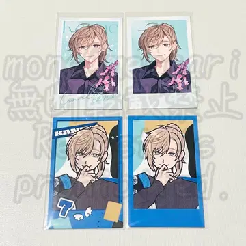 니지산지 카나에 ChroNoiR 리나리아&불가 Boom 폴라로이드풍 카드