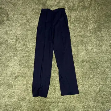 네이비 슬랙스 이탈리아제 버튼 포함