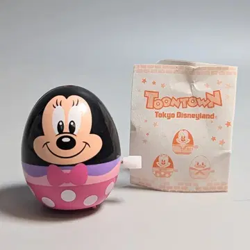 도쿄 디즈니랜드 캡슐 토이 태엽 토이 미니 TOON TOWN