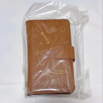 [ 121 ] 골드 컬러의 코드 수첩형 스마트폰 케이스