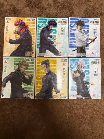 주술회전 피규어 6체 세트 SEGA