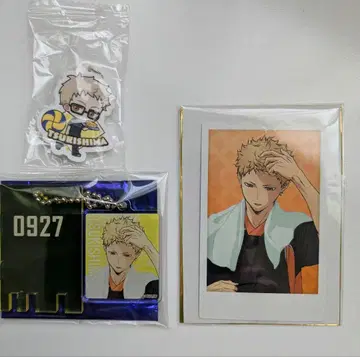 츠키시마 케이 하이큐 쿠라스시 극락탕 콜라보 참 키링 외