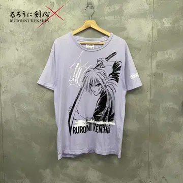 바람의 검심 히무라 켄신 T셔츠 애니메이션T 소년 점프