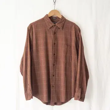 00s 세인트 존스베이 긴팔 셔츠 브라운 체크