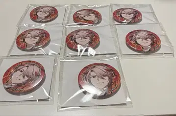 니지산지 댄스부 x DDR 복권 세라프 더즐 가든 캔뱃지 8개