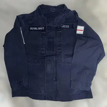 ROYAL NAVY 컴뱃 자켓 네이비 160/96 밀리터리
