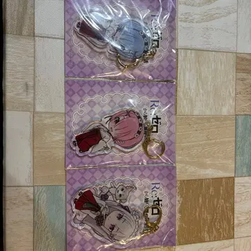 Re: 제로 리제로 아크릴 키링 3개 세트 칸다묘진