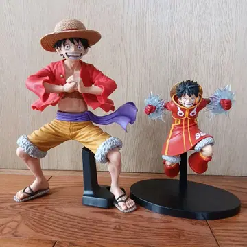 원피스 루피 피규어 2개 받침대 포함