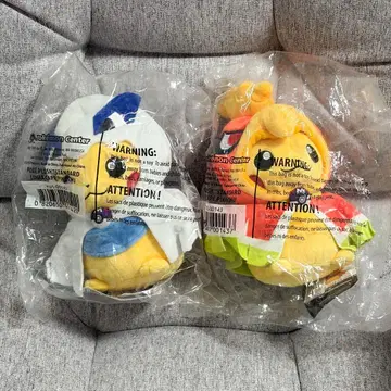 포켓몬 센터 루기아 호우오우 판초를 입은 피카츄 봉제 인형 2체