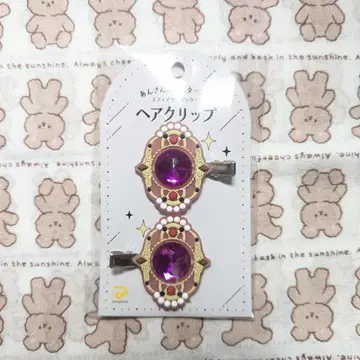 [ 앙스타 10주년 전시회 헤어 클립 원과망견 ]