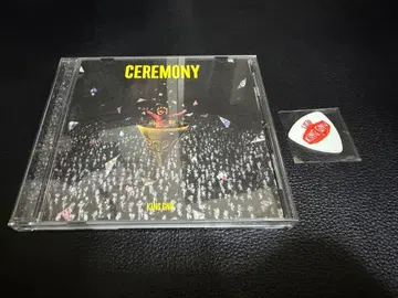 kingGnu CEREMONY CD 기타 피크 포함