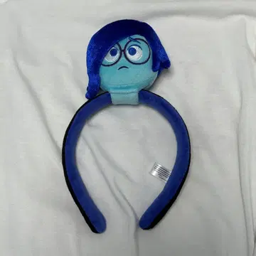 디즈니 머리띠 홍콩 커스텀 머리띠 인사이드 헤드 슬픔이