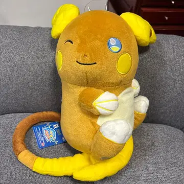 포켓몬 포커스 지방별 모습 빅 봉제 인형 알로라 라이츄