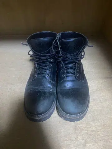 이탈리아제 비브람 밑창 천연 가죽 워크 부츠