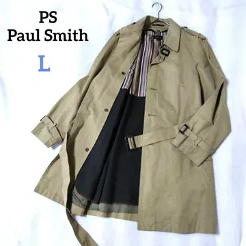 PS 폴스미스 트렌치코트 멀티 스트라이프 라이너 포함 빅 사이즈