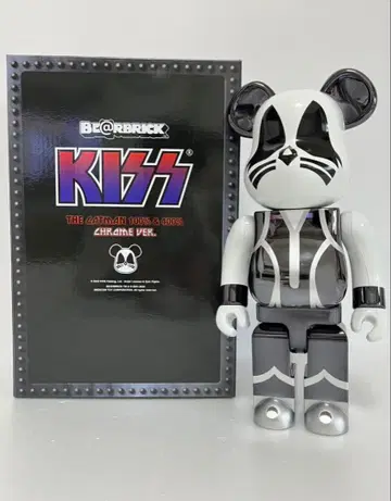 BE@RBRICK KISS CATMAN CHROME 400% 사이즈만
