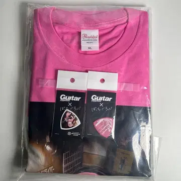 봇치 더 록 봇치 더 록 봇치 기타 매거진 t셔츠 XL 2개 피크 포함