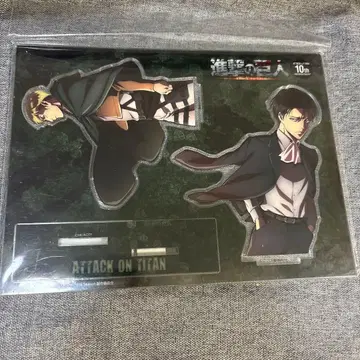 빌리지 뱅가드 진격의 거인 엘빈 리바이 아크릴 스탠드