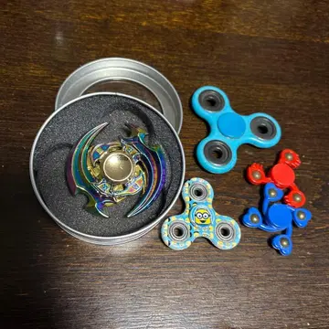 피젯 스피너 세트 (다색 미니언 디자인)