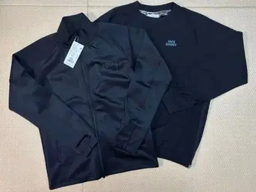 Jack Bunny!! 남성 의류 블랙 L 세트