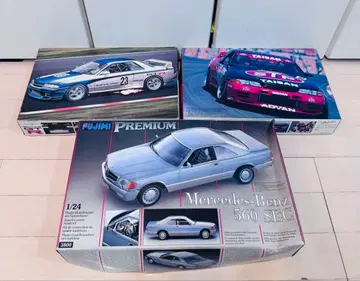 [ 미사용 ] FUJIMI 벤츠 GT-R 스카이라인 3대 세트 1/24