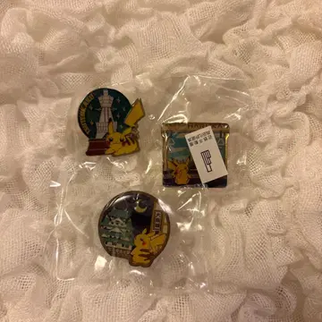 피카츄 포켓몬 지역 핀즈 컬렉션 오사카 3세트