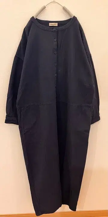 SM2 사만사 모스모스 점프수트 린넨 혼방 네이비 FREE