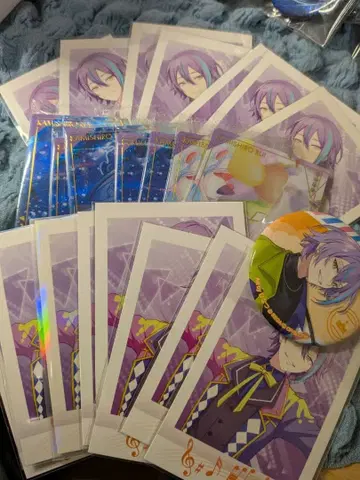 프로젝트 세카이 카미시로 루이 캔 배지&카드