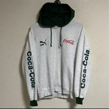 90s PUMA 푸마 x 코카콜라 후드티 M 요미우리 베르디