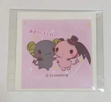 산리오 다이컷 스티커 밀어줘! 산리오 캐릭터즈 루로로마닉 2023년