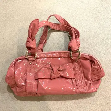 에나멜 백 00s 히메갸루 히메카지 페어리 그런지 리본백