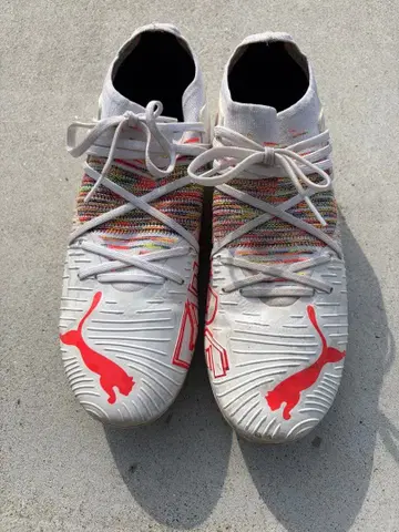 PUMA FUTURE 축구화 화이트/레드