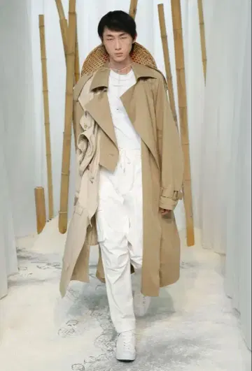 Feng Chen Wang 20ss Double Layer Trench