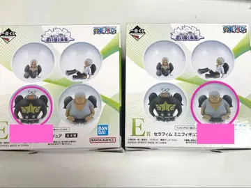 원피스 제일복권 그리는 미래 미니 피규어 2개 세트