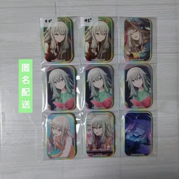 프로세카 쿠사나기 네네 스퀘어 캔 캔뱃지 9개 묶음 판매