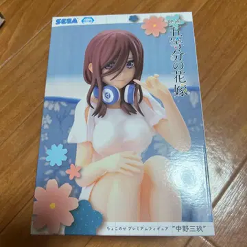 영화 5등분의 신부 나카노 미쿠 쵸코노세 프리미엄 피규어 새상품 미사용