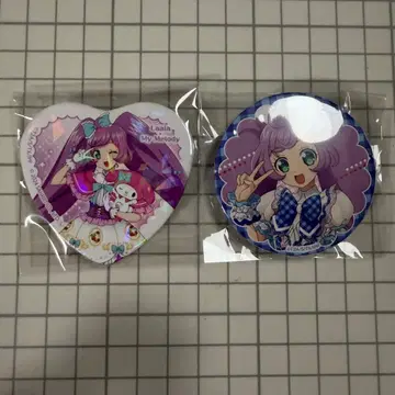 프리파라 라라 캔뱃지 10주년 산리오