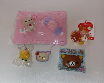 Rilakkuma 리락쿠마 코리락쿠마 키이로이트리 5세트